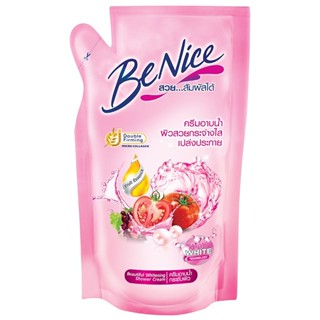 LeeMart ครีมอาบน้ำ บีไนซ์ Benice 400ML อาบบีไนส์ ครีมอาบน้ำ บีไน้ กลิ่นผลไม้ สูตร สีชมพู ขนาด 400 มล.