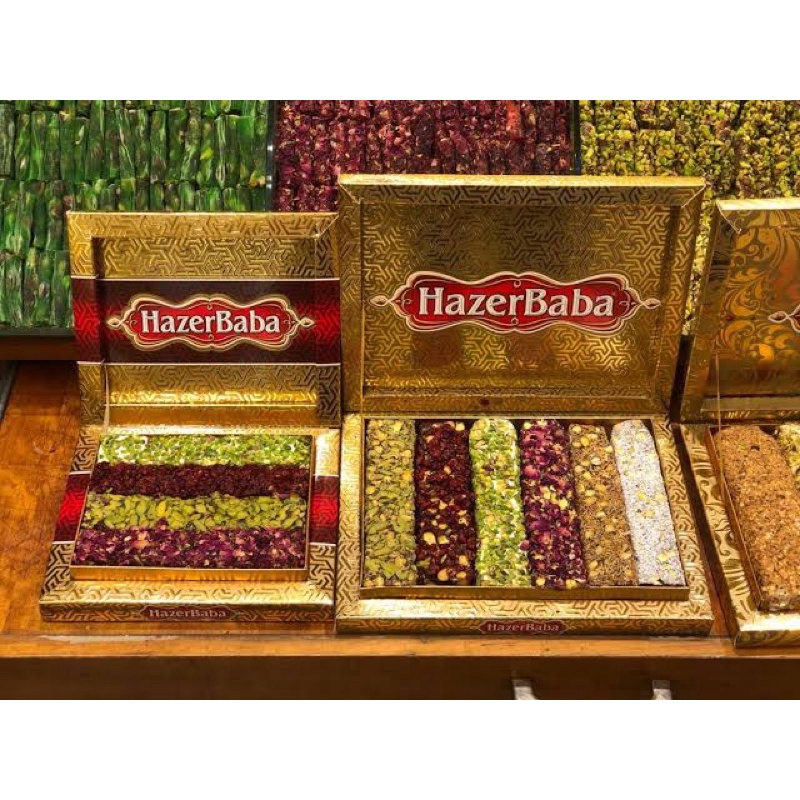 Turkish Delight ขนมพื้นเมืองของตุรกี/Hazerbaba แท่งละประมาณ 200 กรัม *แจ้งรสที่ต้องการทางแชทนะคะ*