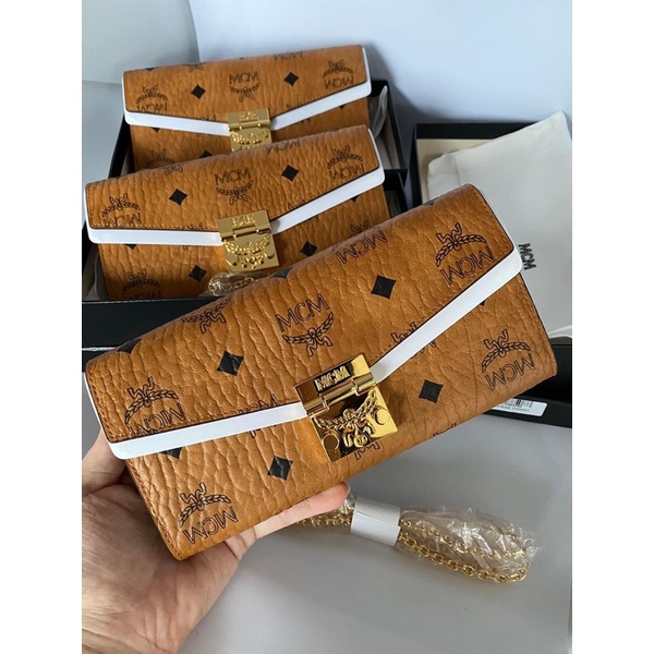 New‼️ mcm​ patricia wallet on chain ​ ออริ​ มือ​1​ของแท้​💯 พร้อมส่ง