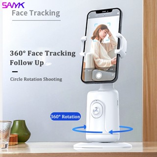 【สินค้าใหม่】 360 ° อุปกรณ์ขาตั้งกล้องอัจฉริยะ PTZ สําหรับใช้ถ่ายภาพในสตูดิโอ ถ่ายทอดสด