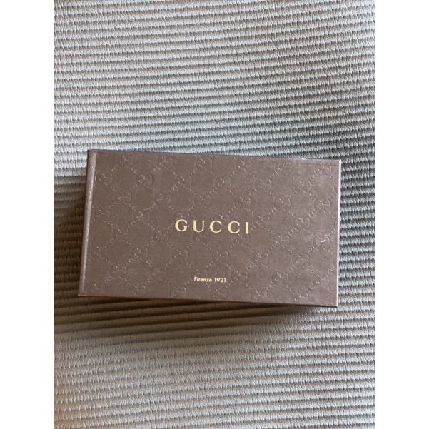 กล่องกระเป๋าสตางค์ใบยาว Gucci ของแท้ กล่องแบรนด์เนม กล่องGucci