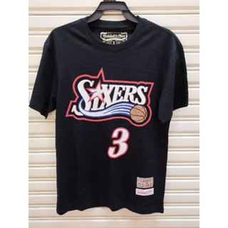 T Shirt Mitchell&amp;Ness ผ้าcotton 100% ของแท้ใหม่