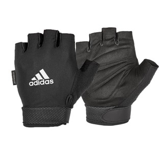 Adidas ถุงมือ Essential Adjustable - สีขาว 1 คู่ (Essential Adjustable Gloves - White)