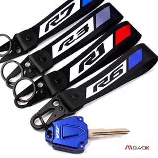 Mow ปิดป้องกัน YZF R3 R1 R7 YZFR6 R6 YZFR7รถจักรยานยนต์ Accessore CNC Key SHELL Key Case Key CHAIN YZF-R