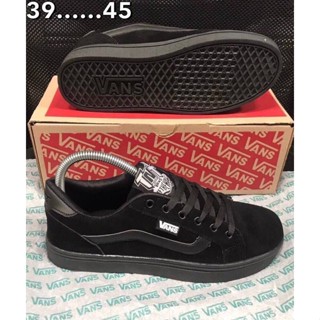 รองเท้าผ้าใบVans Old Skool Size : 39-45 รองเท้าผ้าใบสีดำล้วน รองเท้าผ้าใบผู้หญิงและผู้ชาย รองเท้าลำลอง รองเท้าสเก็ตบอร์ด