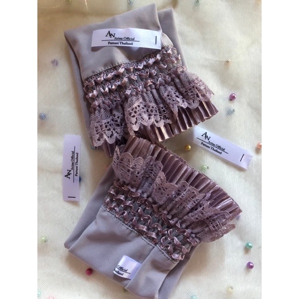 ปลอกแขนลุกไม้ Handsock 🌼 (ปลอกแขนยาว35เซน)