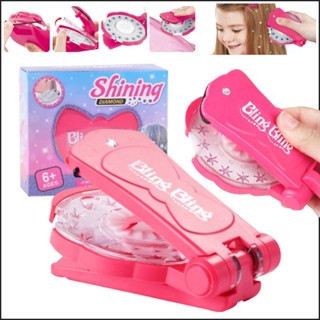 แม็กคริสตัลแม็กติดผม พร้อมเครื่องเพชร / เครื่องมือจัดแต่งทรง…