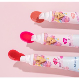 ลิปสติก 💄 ฮาโลวีน สีเลือด ย้อยๆ เบือดซิปๆ  Godmami mild first Lip gloss 03 Ruby Apple 15g.