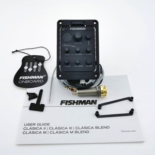 Hs-(พร้อมส่ง) ของแท้ 100% Fishman ไมโครโฟนพรีแอมป์ และระบบปิ๊กอัพ สําหรับกีตาร์อะคูสติก