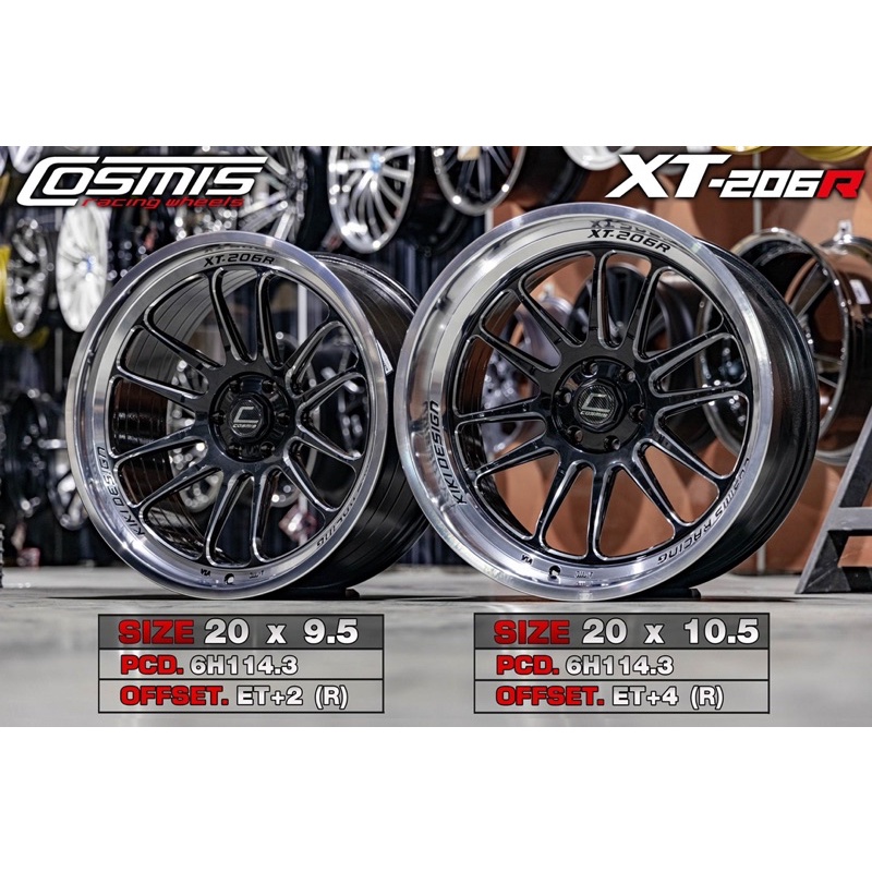 ล้อแม็กซ์ Cosmis XT206Rขอบ 20 สี่วง พิเศษสุด
