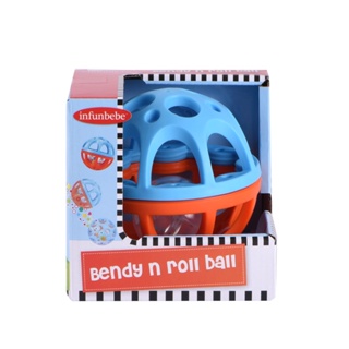 Wel-B x Infunbebe Bendy n Roll Ball (ยางกัด ลูกบอล) - ของเล่นเด็ก ฝึกทักษะ เสริมสร้างพัฒนาการ ลูกบอล ฝึกการมองเห็น