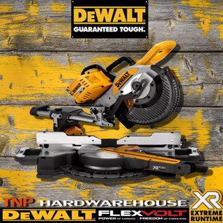 DEWALT DCS727N แท่นตัดองศาสไลด์ ไร้สาย 54,60V BL Motor : มอเตอร์ไร้แปรงถ่าน 10 นิ้ว (เครื่องเปล่า ไม่รวมชุดแบต)