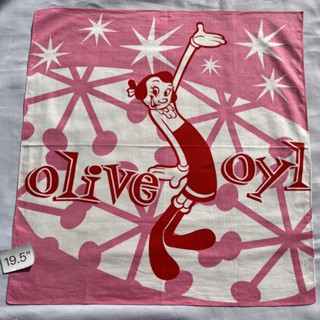 Olive Oyl Popeye ผ้าเช็ดหน้าโอลีฟ ออย