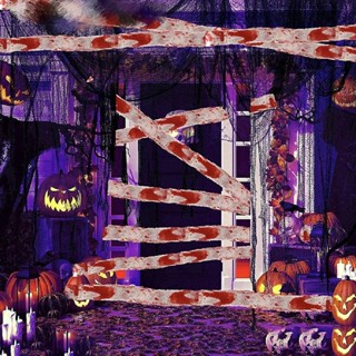 ผ้าพันแผลเลือด halloween party mascot พร้อมจัดส่ง