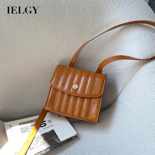 IELGY niche design retro mini oblique cross small square bag women