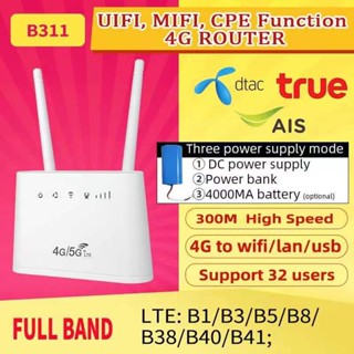 4GRouter เราเตอร์ใส่ซิม 150Mbps มีแบตในตัว4000AHM รองรับ,4G 5G ชาร์จสายusb ใช้ในรถ พวกพาสะดวก รองการใช้งานสูงสุด 32