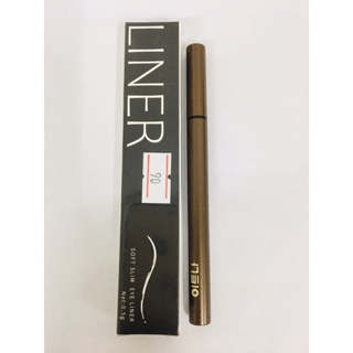 She Loves  อายไดเนอร์ เจล หัวบาง SOFT SLIM LASTING  EYELINER  0.5g สีน้ำตาลเข็ม