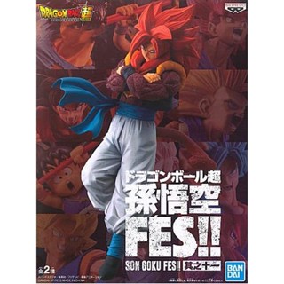 Gogeta Super Saiyan 4 ของแท้ JP แมวทอง - FES!! Banpresto [โมเดลดราก้อนบอล]