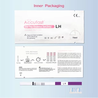 ACCUFAST ที่ตรวจไข่ตก แบบปากกา 7 ชิ้น LH Test ความแม่นยำ 99.99% ตรวจฮอร์โมน LH วางแผนมีบุตร ใช้งานง่าย