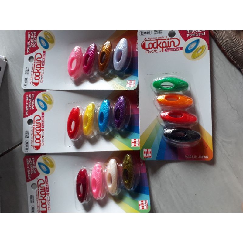 หมุด Piegon Lockpin รูปไข่โลหะ