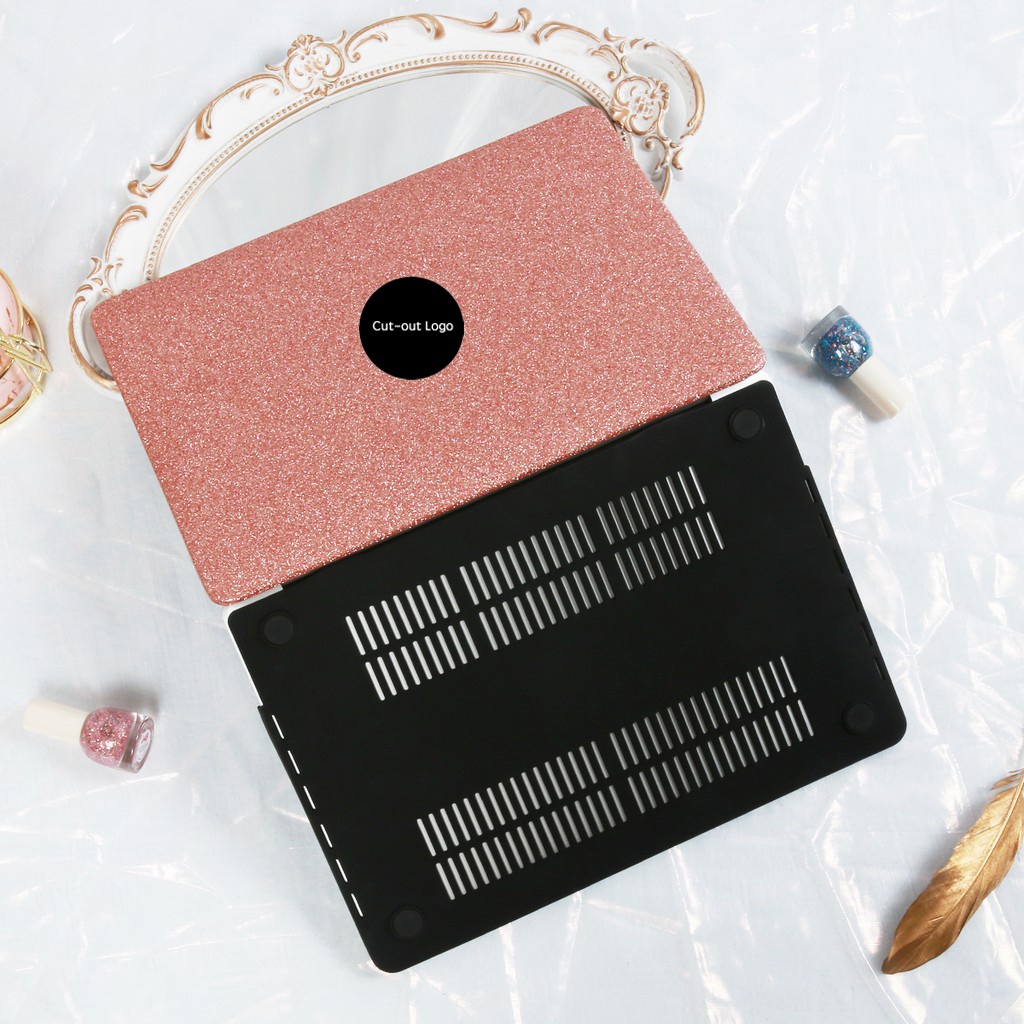 Twinkle Bling Hard กรณีสําหรับ MacBook M3 M4 M2 A3113 A2681 M1 A2337 Air13 A1466 A1369 Pro13 14 A3112 A3401 A2338 A2289 A2251 A2251 A1708 A1932 พร้อมแป้นพิมพ์