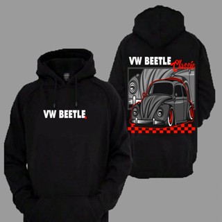 เสื้อกันหนาว มีฮู้ด ลาย Vm Beetle พรีเมี่ยมล่าสุด สไตล์คลาสสิก สําหรับรถยนต์