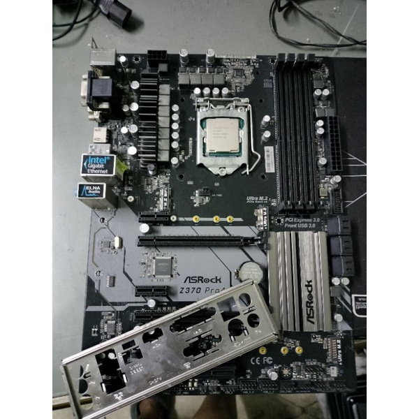 i3-8100 + Z370 Pro 4 ยี่ห้อ Asrock