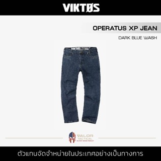 Viktos - Pant Operatus XP Jean [ Dark Blue Wash ] กางเกงยีนส์ ผ้าเดนิม ยืด กางเกงขายาว