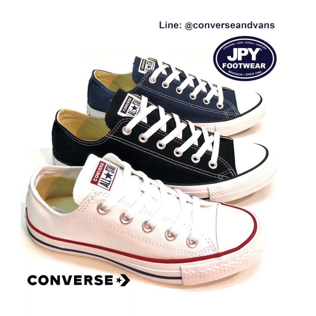 สินค้าพร้อมส่งรุ่น Converse All Star Ox รองเท้าผ้าใบคอนเวิรส์ไม่หุ้ม สินค้าลิขสิทธิ์แท้