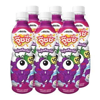 เพียวริคุ จู๊ซซี่ รสองุ่นเคียวโฮ บรรจุ 280ml ยกแพ็ค 6ขวด PURIKU JUICEE KYOHO GRAPE