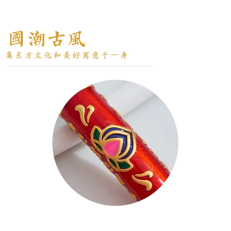 สร้อยข้อมือ ประดับลูกปัด สีทอง สไตล์โบราณ เหมาะกับคนแพ้ง่าย diy thumbnail 6