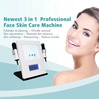 3 In 1 Newest  Hydrofacial Beauty Machine Oxygen Skin Rejuvenation Facial Tightening Machine for Skin Whitening BNOS