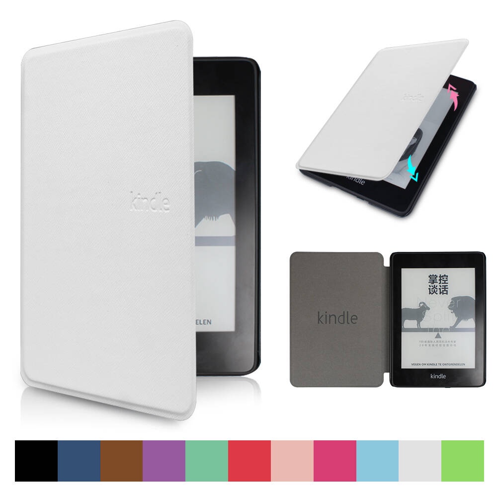 เคสโทรศัพท์มือถือหนัง PU ตั้งหลับอัตโนมัติ สําหรับ Amazon Kindle Basic 11th 2022 Model Number C2V2L3 10th Generation 2019 Model Number J9G29R 6 นิ้ว