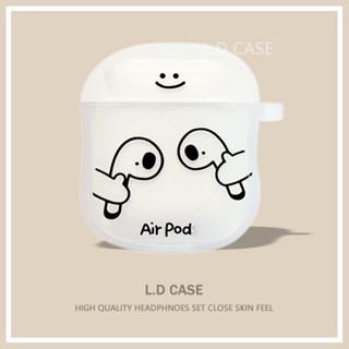 🚀จัดส่งภายใน24ชั่วโมง🚚เคส Airpod 3 เรียบง่าย แฟชั่น วัสดุ ซิลิโคนนิ่ม Case Airpod pro4 Airpod 1 gen2 soft case