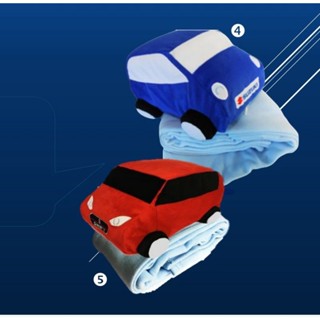 หมอนผ้าห่ม รูปรถ Suzuki อุปกรณ์ตกแต่งแท้ เบิกศูนย์ ซูซูกิ
