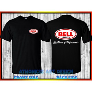 เสื้อยืดผ้าฝ้าย Sanc6 {พร้อมส่ง เสื้อยืดผ้าฝ้าย 100% พิมพ์ลาย Bell Helmets Choice Of Profonal โอเวอร์ไซซ์ โอเวอร์ไซซ์ ขอ