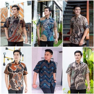 Original Risna Batik HRB093 พรีเมี่ยมสั้นชายเสื้อ Batik ML X…