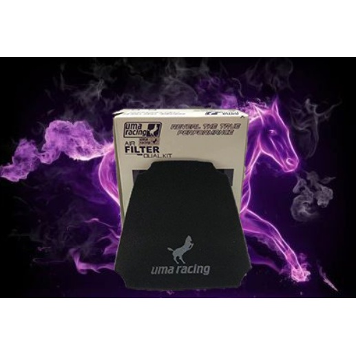 Y15 / Y16 UMA RACING [ 1 ชิ้น ] AIR FILTER DUAL KIT REPLACEMENT SPONGE PENAPIS SPAN