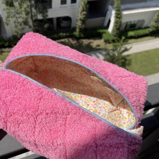 fluffy pouch bag 34 - miss.girls กระเป๋าเครื่องสำอาง กระเป๋าใส่ของจุกจิก