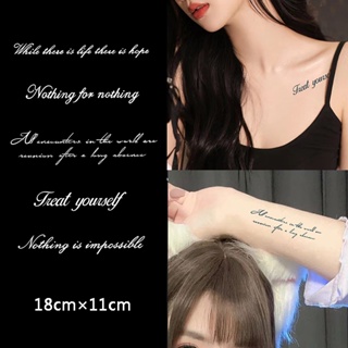 【COCO Magic tattoo】สติกเกอร์รอยสักชั่วคราว กึ่งถาวร กันน้ํา ติดทนนาน 15 วัน 18 ซม.*11 ซม.