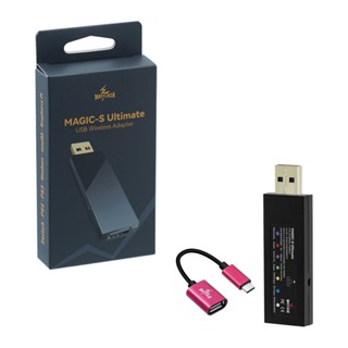 Mayflash Magic-S Ultimate อะแดปเตอร์บลูทูธไร้สาย USB สําหรับ PS4 Switch macOS Windows Raspberry Pi