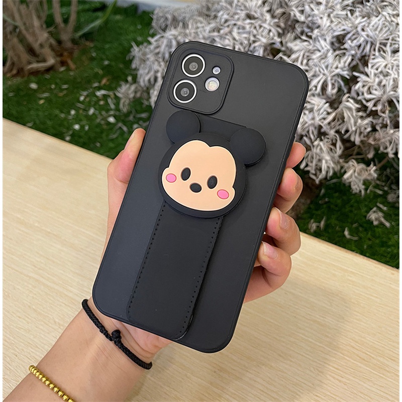 เคส OPPO Reno 14 14F 13 13F 12 12F 11 11F 10 8 8Z 8T 7 7Z 6 6Z 5 4 2F 4G 5G F11 Pro F9 F7 F5 Reno14 F Reno13 Reno12 Reno11 Reno10 Reno8 T Z Reno8T Reno8Z Reno7 Reno7Z Reno6 Reno6Z Reno5 Reno4 Reno2 F Protect Camera Mickey Mouse Stand Soft Case - รูปที่ 6