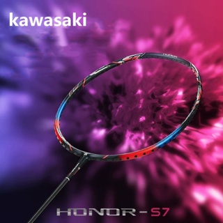 ไม้แบดมินตัน คาร์บอนไฟเบอร์ สําหรับ Kawasaki Attack Type HONOR S7 40T