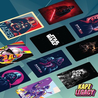 Kapzlegacy สติกเกอร์การ์ด Star Wars Touch n Go Skin ATM Bank Debit Credit TnG Cards สําหรับติดตกแต่ง