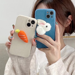 ✨ส่งเชือกเส้นเล็ก✨เคสไอโฟน14 Pro Max 13 12 11 เคส for iPhone 14พลัส น่ารัก สีน้ำเงิน พกง่ายๆ การป้องกันการตก Case