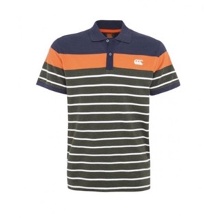 Polo Shirt, Canterbury Mens Contrast Engineered Stripe Polo, เสื้อโปโล, เสื้อคอปก