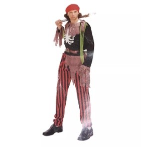 *มีส่งGrabค่า* ชุดโจรสลัด ชุดแฟนซี ชุดฮาโลวีน Halloween รุ่นUNISEX