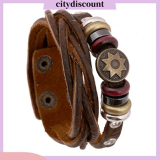 &lt;citydiscount&gt;  Warp กำไลข้อมือผู้ชาย เชือก