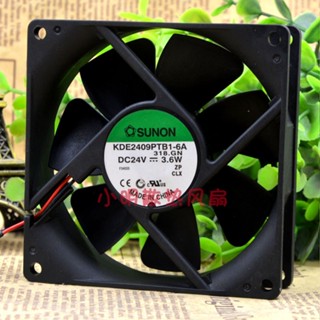 Sz KDE2409PTB1-6A ของแท้ 24V3.6W 909025 พัดลมอินเวอร์เตอร์