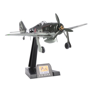 Easy Model โมเดลเครื่องบินรบ สเกล 1/72 เยอรมนี FW-190A-8 WWII สีดํา ของเล่น สําหรับเด็ก เก็บสะสม ของขวัญ